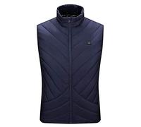 Unisexe Chauffé Gilet Veste Thermique Gilet Chauffant USB Charge Hiver Chauffant Veste Vêtements Chauffant électrique Doudoune Gilet Homme pour Ski Randonnée