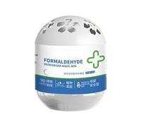 Unité automatisée d'élimination des contaminants - Boîte de désodorisation par filtration d'air longue durée, capacité de 120 grammes, appareil de rafraîchissement de collecte de poussière | Dortoirs