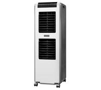 Unité de climatisation industrielle portable - Glacière mobile 3 en 1 avec réservoir d'eau de 30 L, déshumidificateur et ventilateur, 4 roues pour la maison et le bureau - Climatiseur de grande