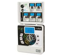 Unité de contrôle pour système d'irrigation Rain 'I-Dial', 6 stations - 24 VCA