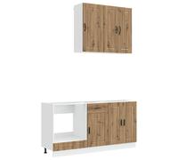 Unité de cuisine PORTO 5 pcs Chêne artisanal Bois d'ingénierie