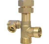 Unité de maintenance EDER SPIROTECH 1" AG/IG, pour vase d'expansion, avec EH rotatif, 1 pièce