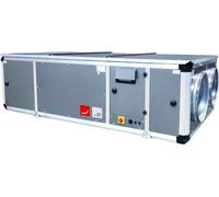 Unité de ventilation CARMA 323 horizontale, avec chauffage électrique, récupération de chaleur et post-chauffage à eau chaude, débit d'air à 2 vitesses de Zehnder - CZICDF045622