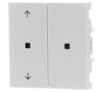 Unité supérieure de commande KNX RF 2-f. blanc pur 510827 | Gira | 510827 | Commutateur à bascule
