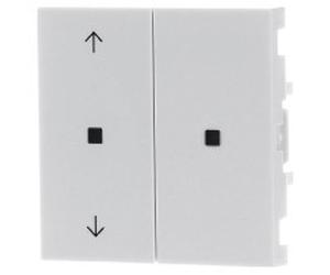 Unité supérieure de commande KNX RF 2-f. blanc pur 510827 | Gira | 510827 | Commutateur à bascule