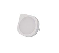 Unitec 30020 Mini veilleuse LED avec capteur crépusculaire, Plastique, Blanc, 18.5 x 12 x 7 cm