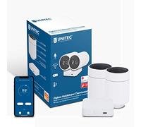 UNITEC 30945 Kit de démarrage 2 en 1 avec thermostat de radiateur intelligent à écran LCD Compatible avec Amazon Alexa et l’Assistant Google