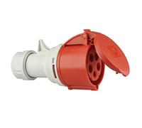 Unitec 40580L - Prise CEE 32 A, Unique, Rouge
