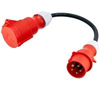 Unitec 47460 H07RN-F5G Cordon Adaptateur 0,5 m 2,5 mm² 16/32 A