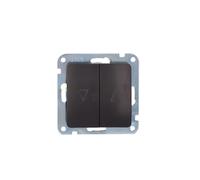 UNITEC Monaco Bouton poussoir pour stores électriques et volets roulants Anthracite 10 A/250 V