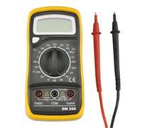 UNITEC Multimètre numérique DM250 Noir/Jaune 300 V