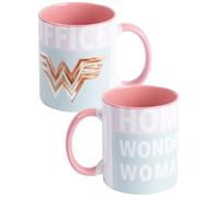 United Labels DC Comics Wonder Woman Tasse à café en céramique Rose Turquoise 320 ml
