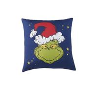 United Labels Grinch Coussin décoratif en peluche Bleu 30 x 30 cm