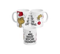 United Labels Grinch Tasse 320 ml, Twas the Night Before Grinchmas, Céramique, Café, Noël Drôle