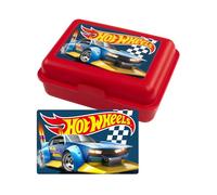 United Labels Hot Wheels - Blue Car - Boîte à déjeuner avec cloison - Rouge