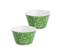 United Labels Rick and Morty Bol - I´m Pickle Rick ! Cornichon Bol à céréales en porcelaine 500 ml Vert