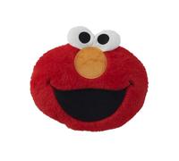 United Labels Sesame Street Coussin Elmo - 28 x 24 cm - Rouge - Coussin de canapé en peluche - Coussin décoratif pour fans