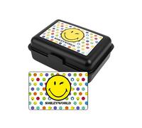 United Labels Smiley Smileyworld Boîte à sandwich avec séparateur Noir