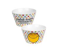 United Labels Smileyworld Bol à céréales en porcelaine 500 ml