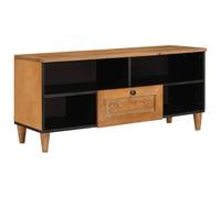 vidaXL Meuble TV Marron clair 105 x 33 x 46 cm bois de manguier massif