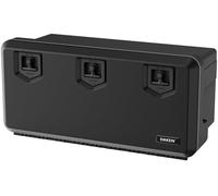 UNITRAILER Coffre à outils DAKEN 81008 WELVET 1030x500x455 mm Boîte de rangement 147l pour camion poids lourd et remorque Boîte plastique robuste et étanche avec serrure de sécurité professionnelle