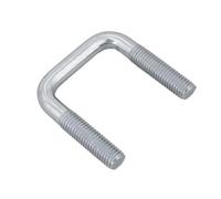 UNITRAILER U-Boulon M12 60/48/60 - Collier de Serrage en Acier Galvanisé Haute Résistance - Fixation Durable pour Tuyaux, Barres et Installations Mécaniques