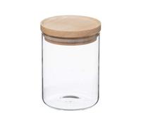 univers decor - Bocaux de conservation en verre et bois couvercle hermétique Atmosphera (Bocaux de conservation couvercle hermétique, 0.6 Litre : 9.7 x 14 cm)