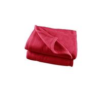 univers decor Couverture Polaire 240 x 260 cm Fraise Grande Largeur