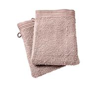 univers decor Lot de 2 ou 6 Gants de Toilette Spa 15 x 21 cm / 400 GR/m² (2, Vieux Rose)