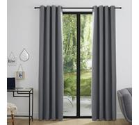 univers decor Lot de 2 Rideaux occultant et obscurcissant 140 x 260 cm Night (Granite, Lot de 2 Rideaux occultant 140 x 260 cm)