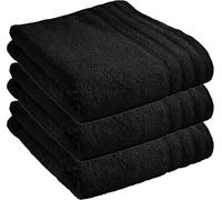 univers decor Lot de 3 draps de Douche Spa 70 x 140 cm / 400 GR/m² (Truffe, Lot de 3 draps de Douche 70 x 140 cm)
