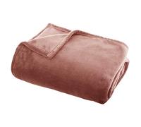 univers decor - Plaid Flanelle 130 x 180 cm Atmosphera (Blush, Plaid Flanelle 130 x 180 cm Atmosphera)