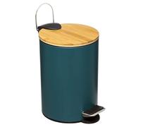 univers decor Poubelle salle de bain 3 litres Modern Color Atmosphéra (Bleu Pétrole)