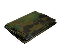 Univers Du Pro - Bâche Camouflage Militaire 3,6x5 m 150 GR/m2 Verte et Noire Bâche de Protection en Polyéthylène