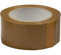 UNIVERS GRAPHIQUE 12 Rouleaux ruban adhésif emballage Marron havane pp silencieux Rouleau de 48 mm x 100 mètres (34% de plus que les 66 mètres long) ref UGRANH100-12