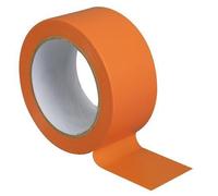 UNIVERS GRAPHIQUE lot de 3 - Rouleau de masquage PVC orange Format 33 mètres x 50 mm - Ruban adhésif de Chantier, Btp, Bâtiment, Travaux de plâtrage et peinture. Isolant