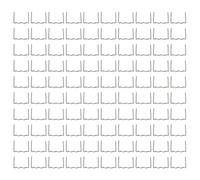 Universal 100 Pcs/Set Precut 0.6mm-0.8mm Hot Wave Flat Staples For Plastic Stapler Repair Welder repair tool Maiju