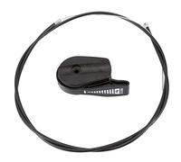Universal 65 '' Gas Switch Faucheuse Accélérateur Kit Câble Commutateur pour Jardin Tondeuse À Gazon Contrôle Jardinage Machine Robinet(Noir)