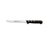 Arcos Séries Universal - Couteau à Filet Couteau à Steak - Lame Acier Inoxydable Nitrum 160 mm - Manche Polyoxyméthyléne (Pom) Couleur Noir