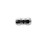 Universal double raccord à vis 451010 laiton chromé, 3/8 "x10mm, droit, avec 2 broches