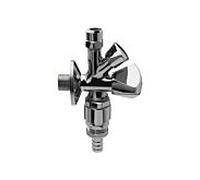 Universal double Universal match0 421853 laiton chromé, 2000 / 2 "x10mmx3 / 4", avec aérateur de tuyau et clapet anti-retour