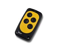 Universal émetteur 433 & 868 MHz télécommande moteur de porte de garage - Télécommande jaune portail Fixed Code & Rolling Code. Compatible avec Hörmann, Marantec, CAME, FAAC, BFT, Sommer, etc.