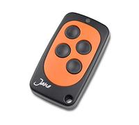 Universal émetteur 433 & 868 MHz télécommande moteur de porte de garage - Télécommande orange portail Fixed Code & Rolling Code. Compatible avec Hörmann, Marantec, CAME, FAAC, BFT, Sommer, etc.