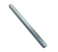 Universal Hardware 5 mm x 150 mm Barre d'axe de poignée de porte - Tige de rechange carrée unie en acier massif pour salle de bain, UPVC, bois et composite Poignées de porte et de fenêtre