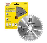 Universal HM Kreissägeblatt 160 x 30 X 1,7 MM 40 Dents Lame de Scie Métal Bois