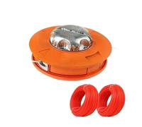 Universal M10 Aluminum Nylon Brush Mower Bump Spool Grass Trimmer 2 Lines Cutter Head Thread Line String Saw Strimmer Garden lawn mower blade(1ser)