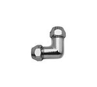 Universal match0 451212 laiton chromé, 2000 / 2 "x12mm, avec 2 pinces