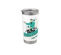 Universal Monsters Frankenstein Retro Goth Wicked Hour Gobelet isotherme en acier inoxydable double paroi