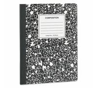 Universal Office Products 20940 Cahier de Composition Règle universitaire 19 x 24 cm Blanc 100 feuilles