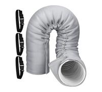 Universal Portable AC Hose Insulation Sleeve Cover With 3 Adjustable Straps